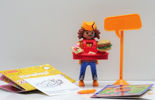 Fastfood figur burger - mr.,