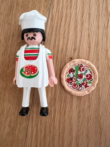 Playmobil homme pizzaiolo - -,