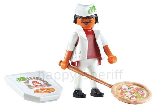 Playmobil pizzaiolo 6392 - pizzaiolo,